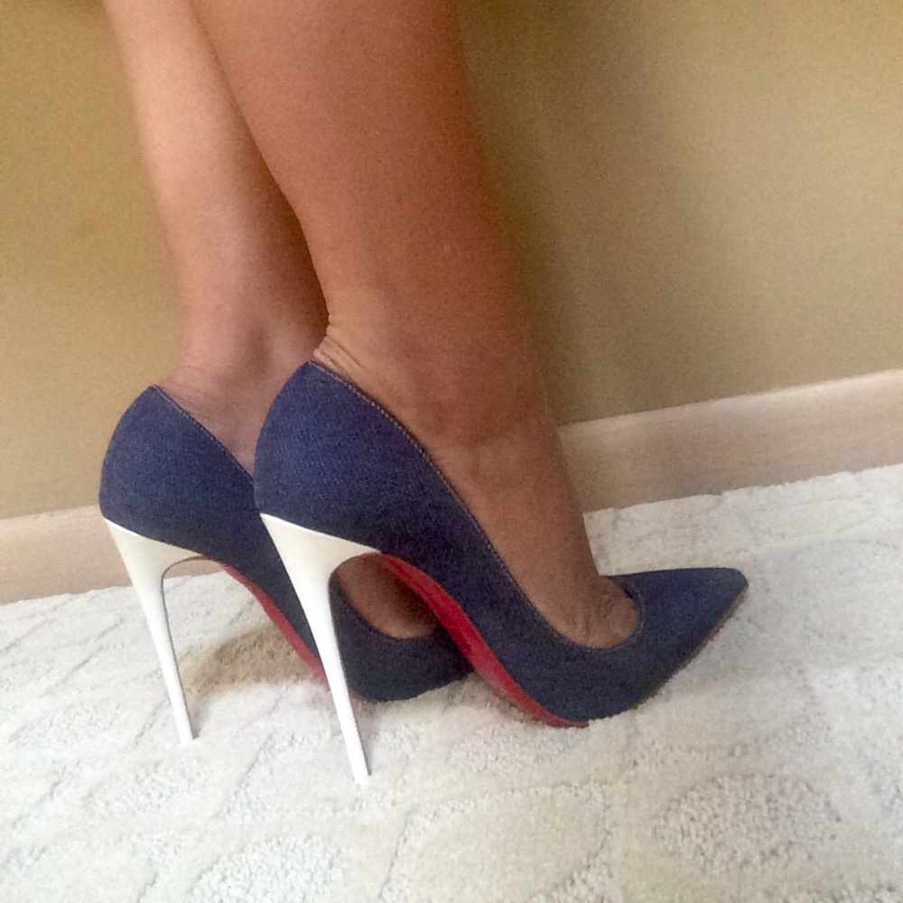 So Kate Denim/Jazz Calf Heel